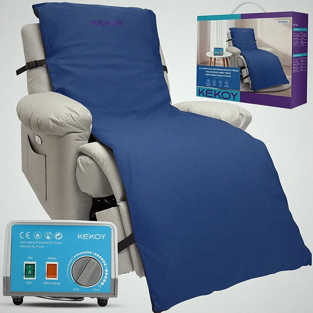Alternating Air Pressure Pad for Recliner Chair, Upgraded Anti-Slip Base, Pre...