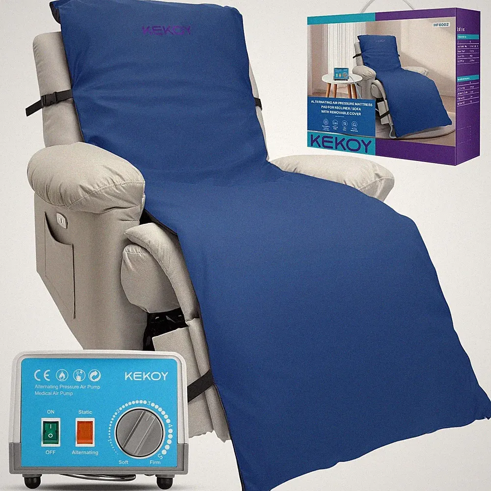 Alternating Pressure Pad for Recliner Chair, Upgraded Anti-Slip Base, Pressur...