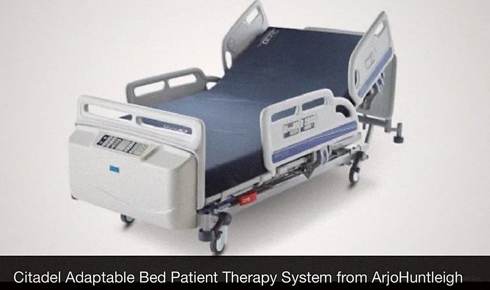Arjo Citadel Patient Care Hospital Adaptable Therapy System Beds ArjoHuntleigh