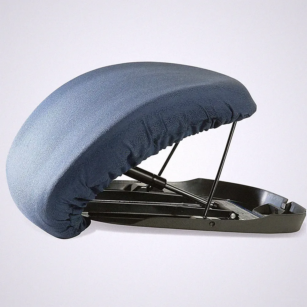 Carex Upeasy Seat Assist Plus Manual Lifting Cushion Navy Blue