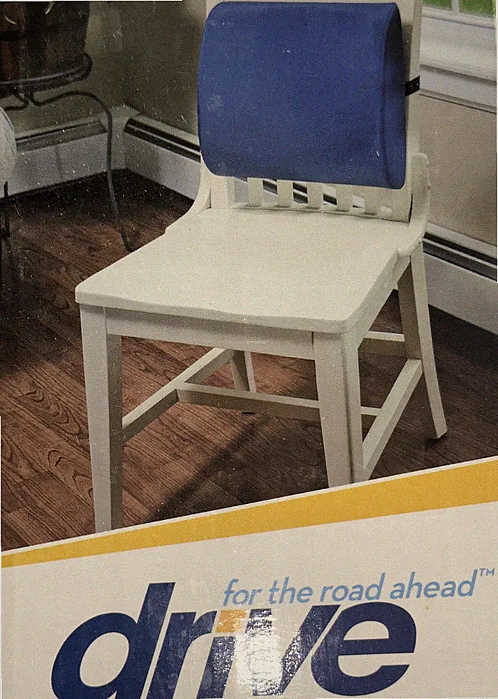 Drive Medical Compressed FOAM Lumbar Support Cushion #RTL1493COM FREE SHIPPING