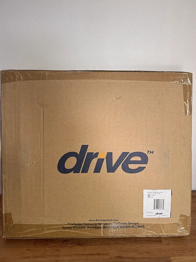 Drive Medical Lumbar Support General Use Wheelchair Back Cushion 14920 17”x20”