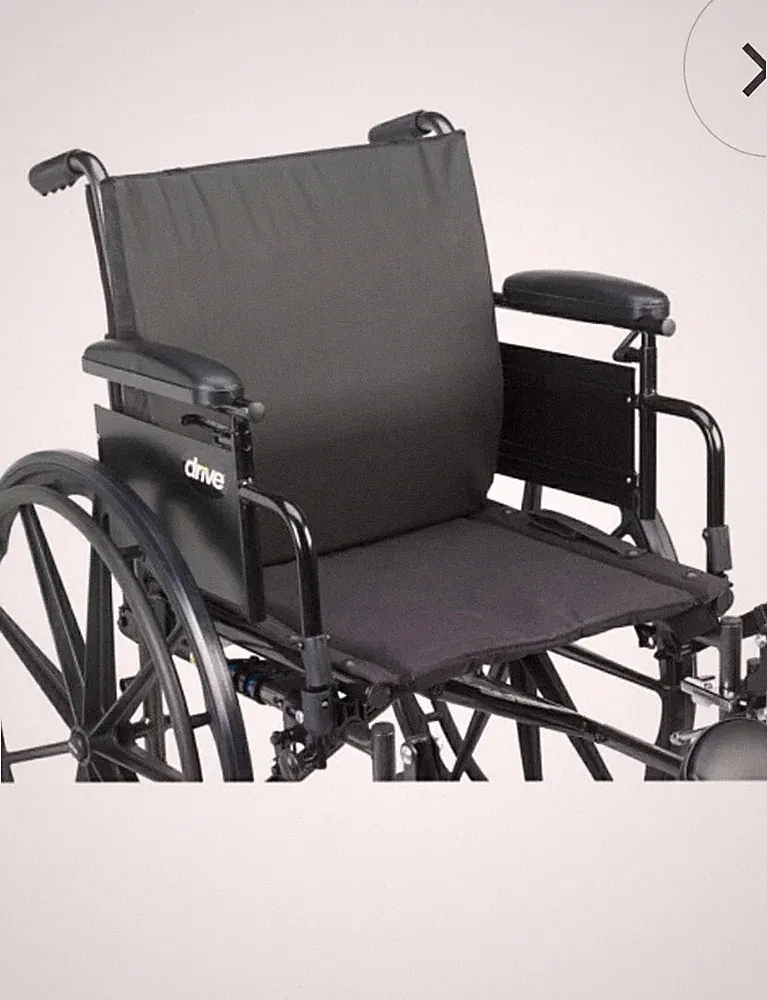 Drive Medical Lumbar Support General Use Wheelchair Back Cushion EXTREME COMFORT