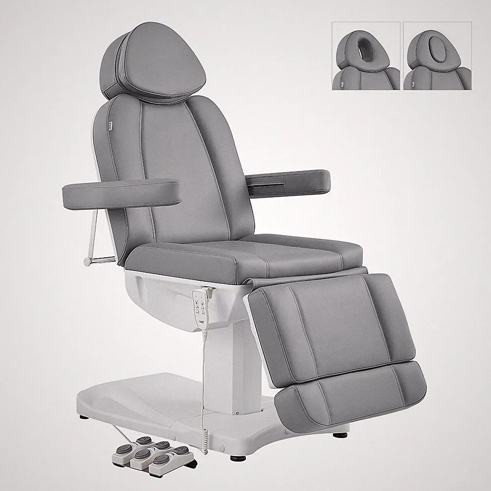 Full Electrical 3 Motor Medical Aesthetic Bed Facial Beauty Podiatry Chair INK