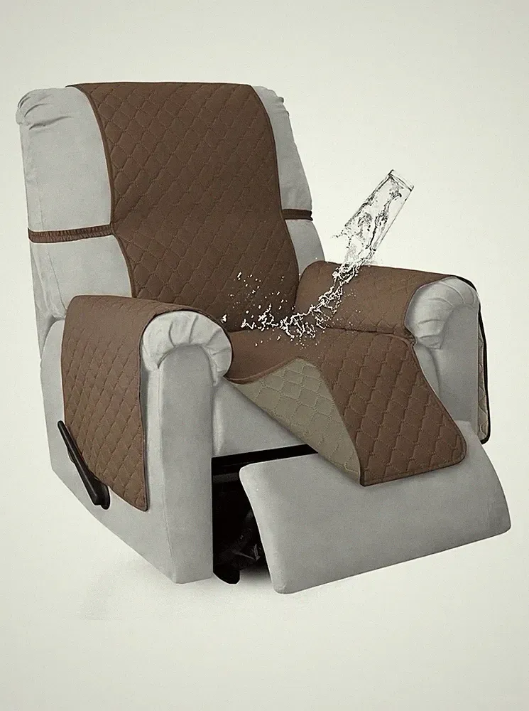 ISSUNTEX Double Protection 100% Waterproof Recliner Covers for Living